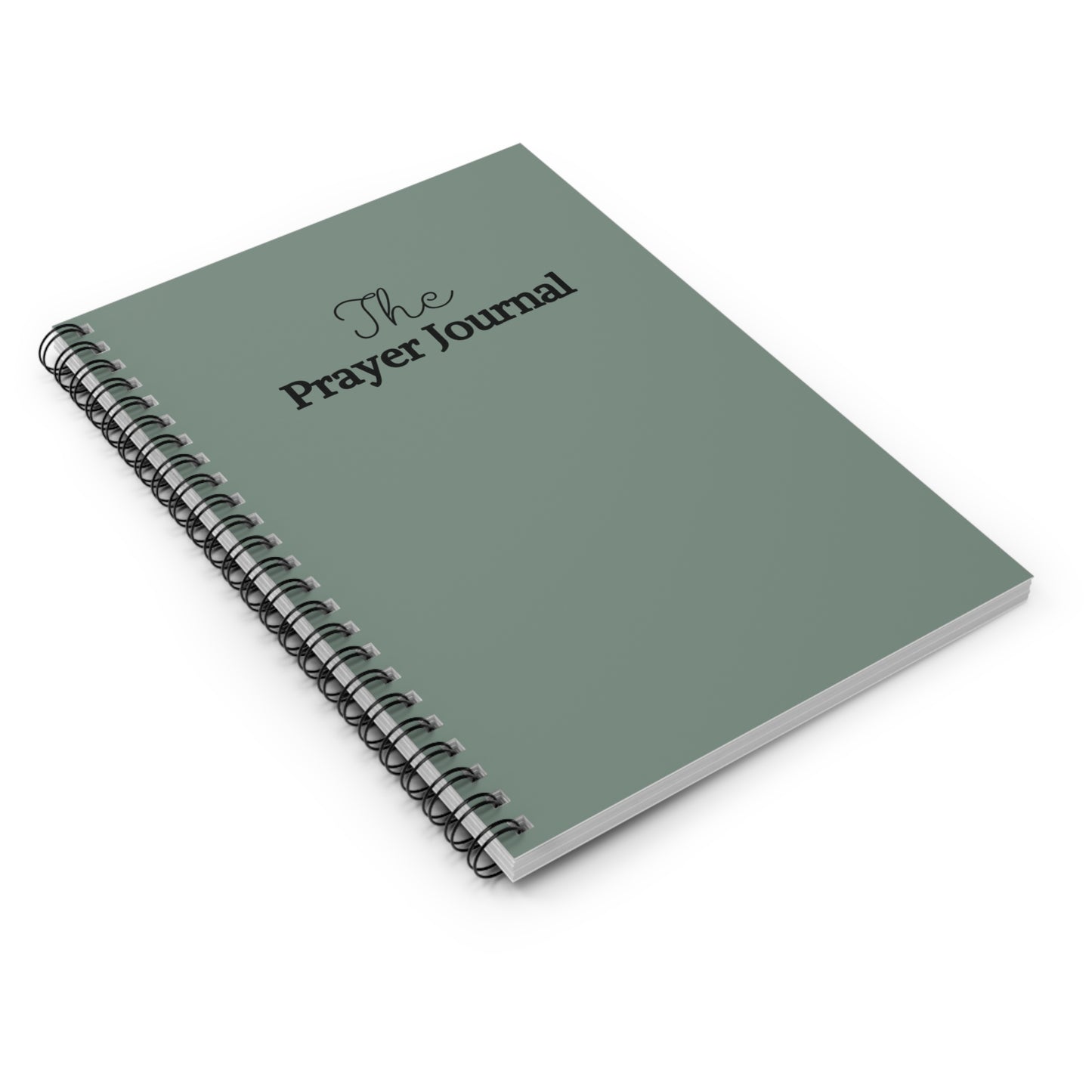 The prayer journal spiral notebook