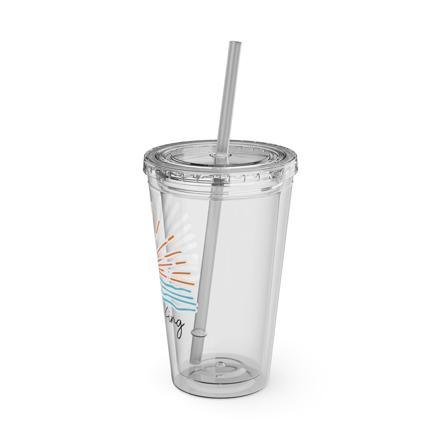 Jesus is King Tumbler with Straw