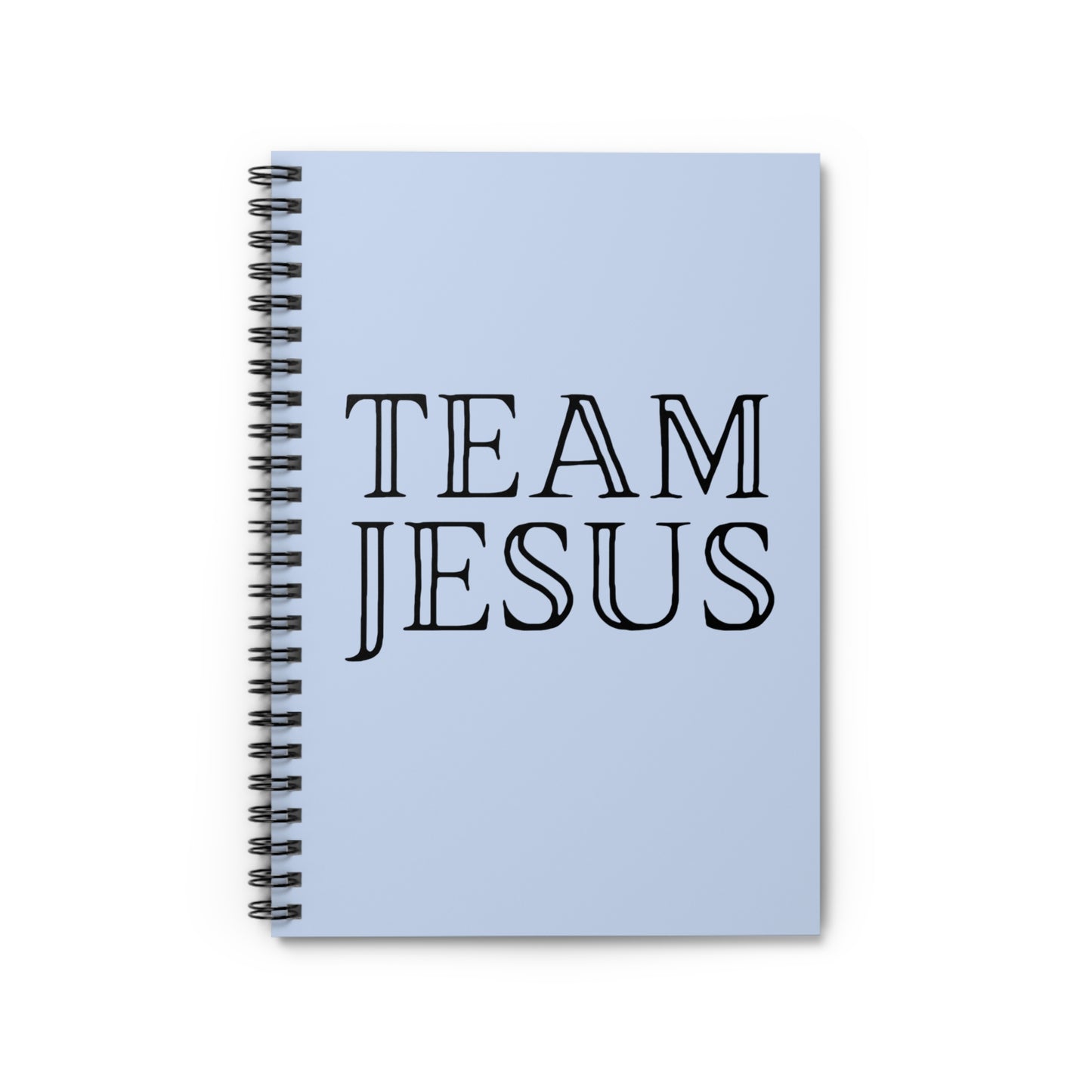 Team Jesus spiral notebook