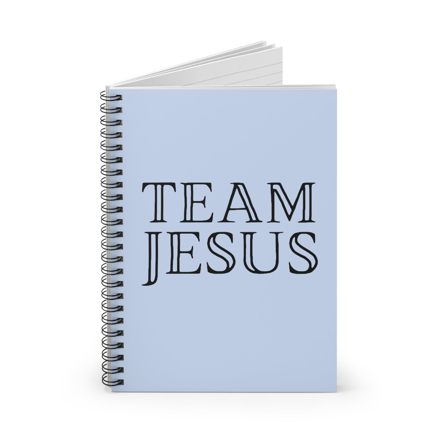 Team Jesus spiral notebook