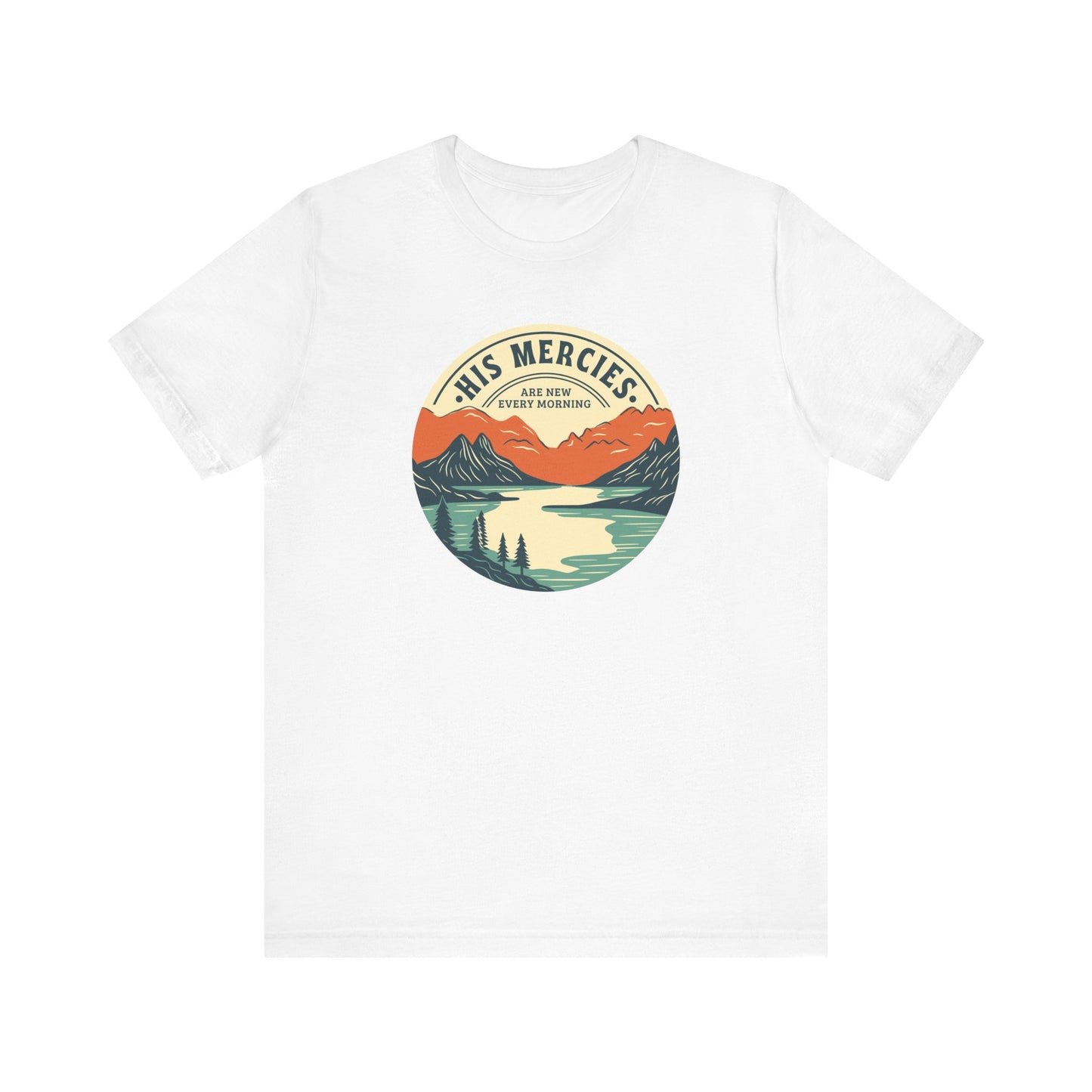 His mercies are new every morning graphic tee