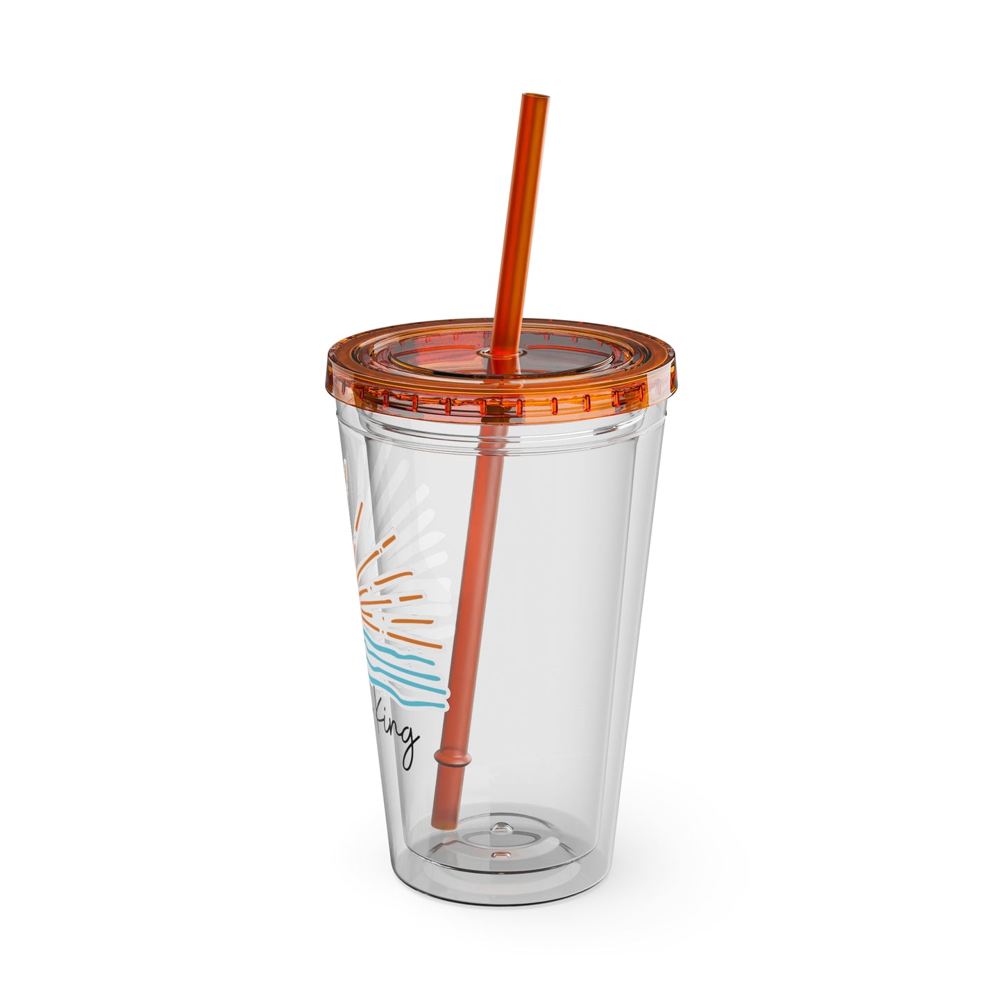 Jesus is King Tumbler with Straw