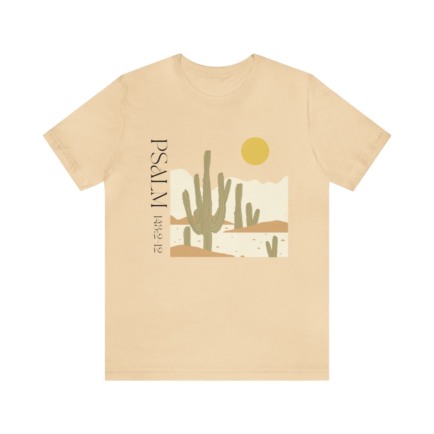 Psalm 143 Desert Landscape graphic tee