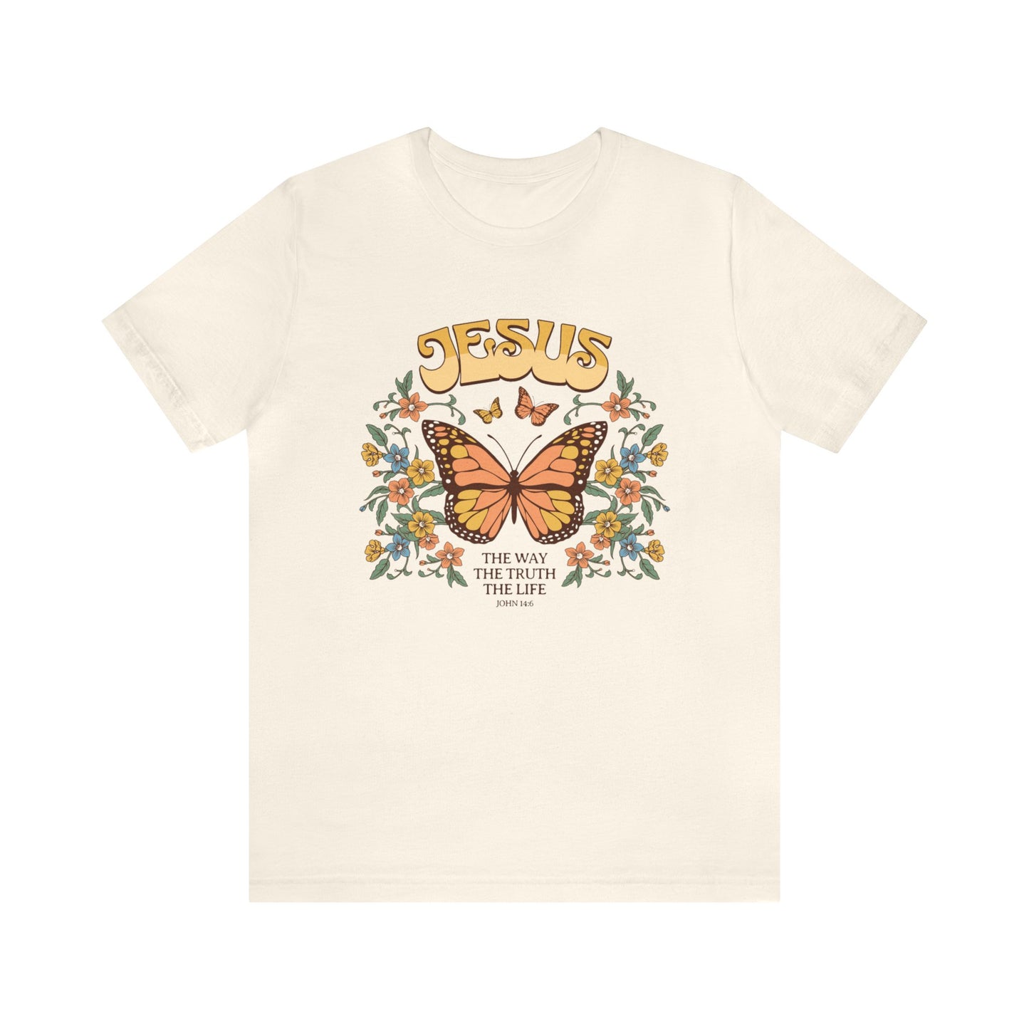 Jesus the way the truth the life graphic tee