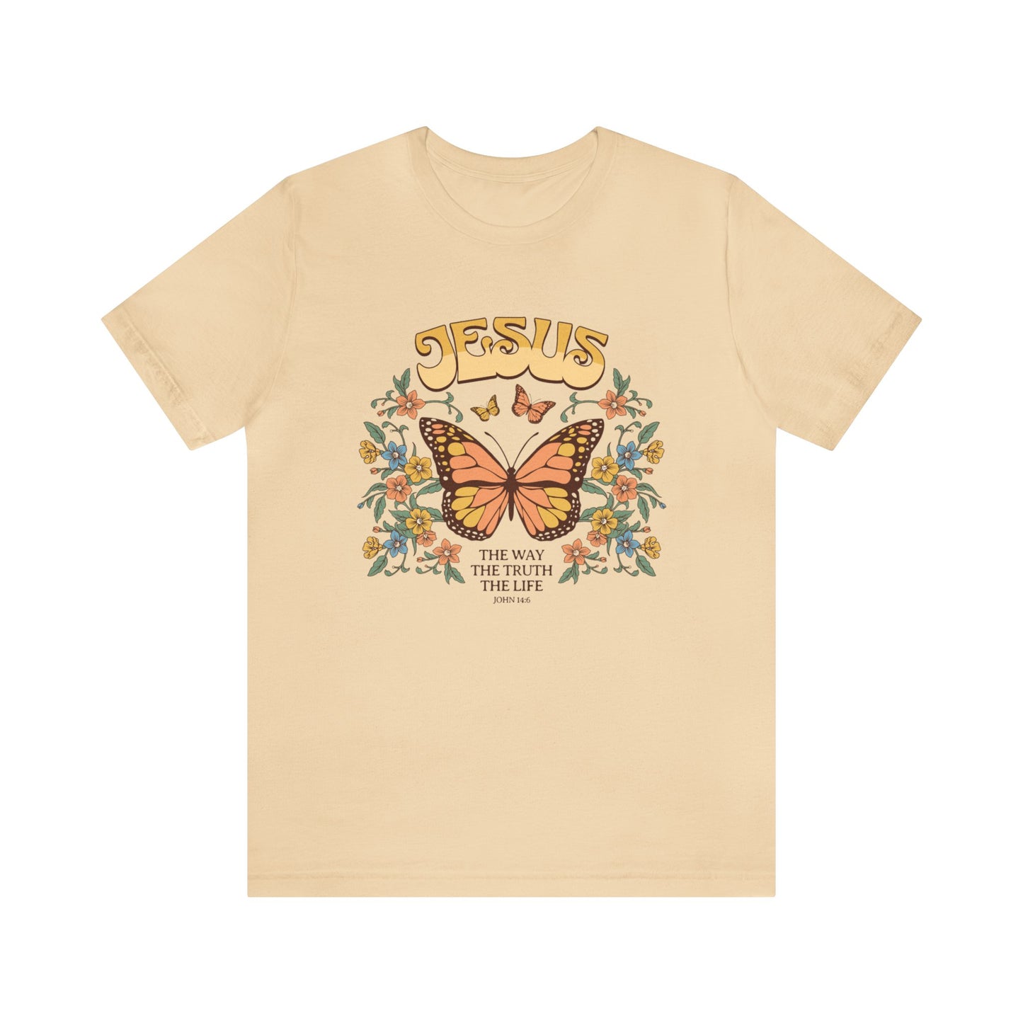 Jesus the way the truth the life graphic tee