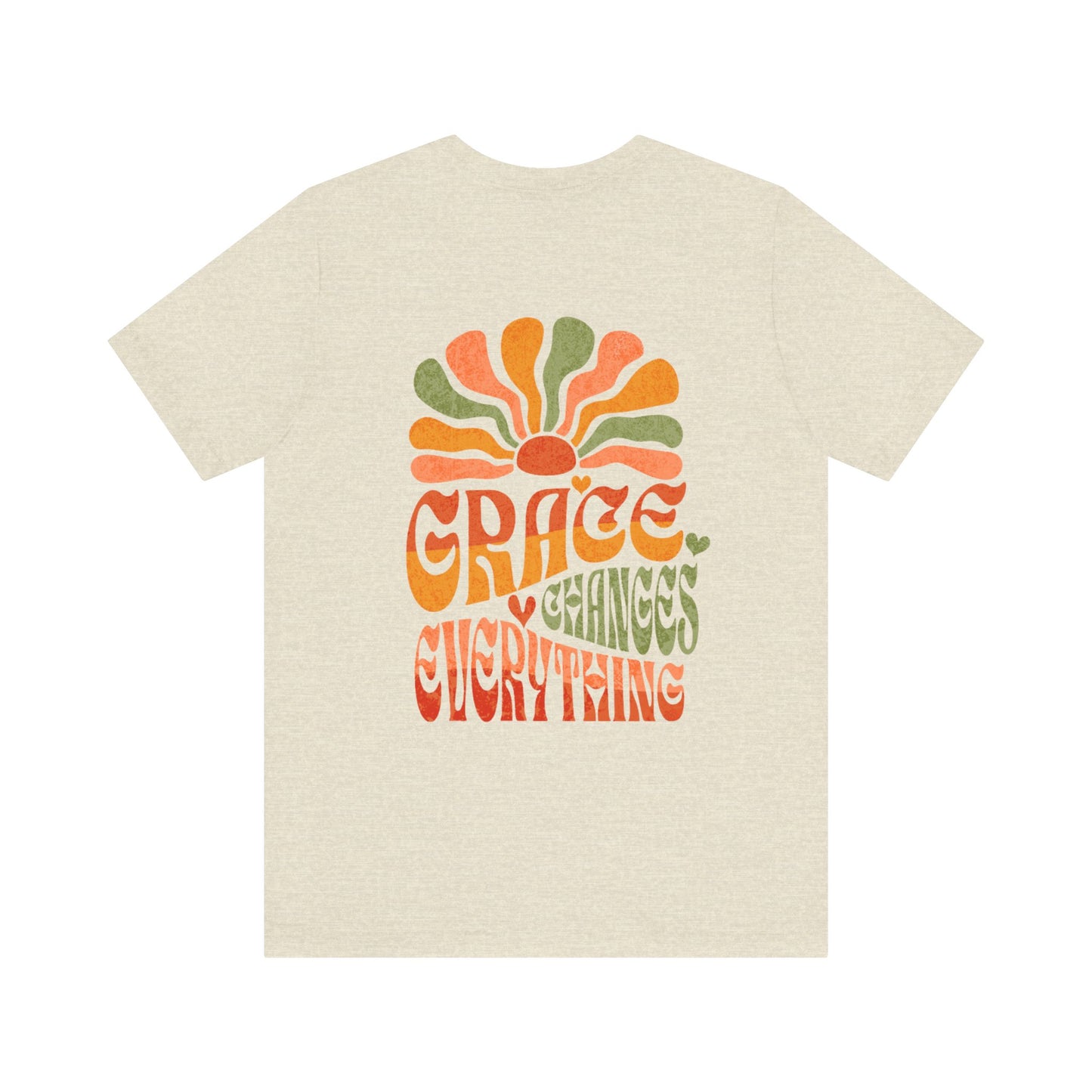 Grace changes everything graphic tee