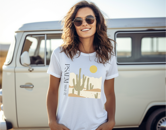 Psalm 143 Desert Landscape graphic tee