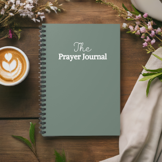 The prayer journal spiral notebook